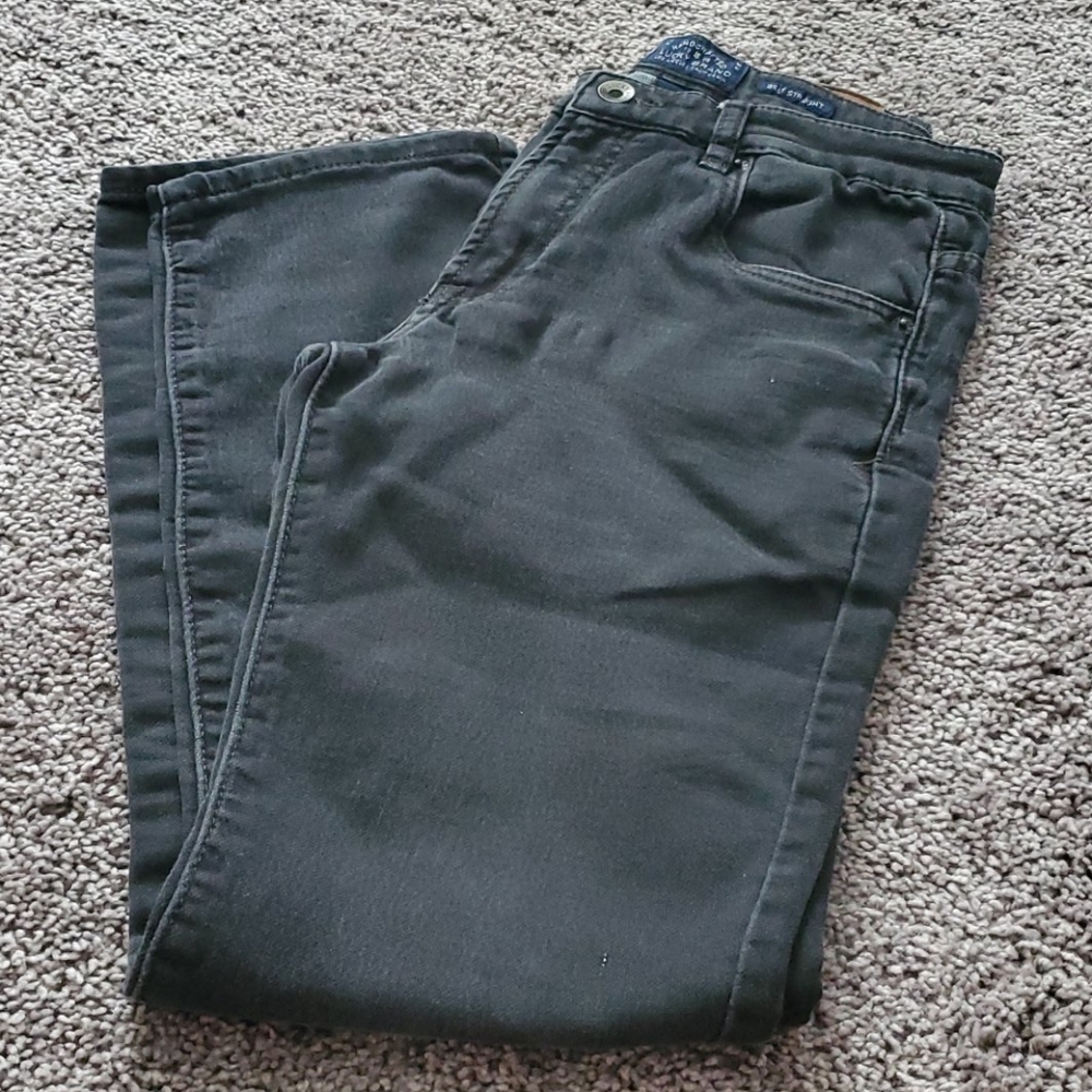 Kids black stretch jean